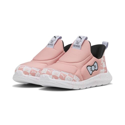 PUMA Fun Racer 2 SLIPTECH HK&FR INF Sneaker, PINK Fruit-COOL Weather Black, 27 EU
