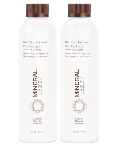 Mineral Fusion Nail Polish Remover - Acetone-Free Nail Care with