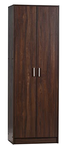 Image of DeckUp Giona Engineered Wood Book Shelf and Display Unit (Walnut, Matte Finish)