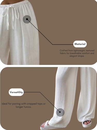 Image of GRECIILOOKS High Waist Trousers for Women - Flared Korean Style Formal Pants | Elegant Workwear for Office, College & Events (Available in Plus Size)