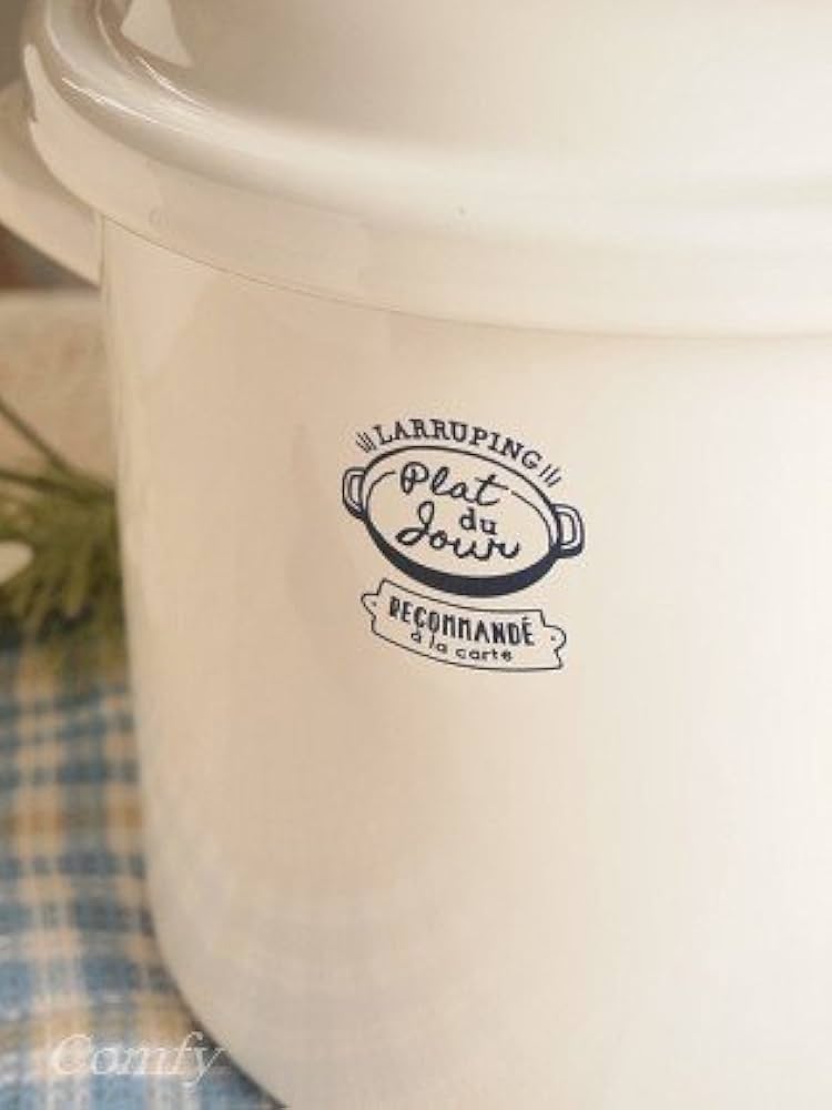 Amazon｜ラカルト ホーロー ライス缶 ライスストッカー｜米びつ