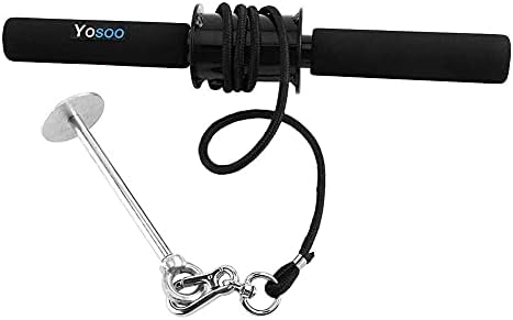 Ejoyous Wrist and Forearm Blaster Roller, Wrist Roller Curler Curl Grip Gym Wrist Curl Exerciser Trainer Forearm Strengthener Curler, Forearm Strength Exercise Equipment