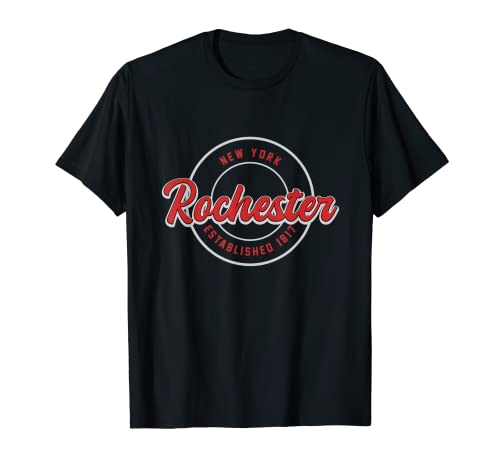 Rochester New York 1817 American Hometown USA Home State NYC Camiseta