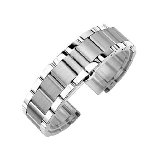 Bracelet montre acier inoxydable massif 20mm 22mm de haute qualité