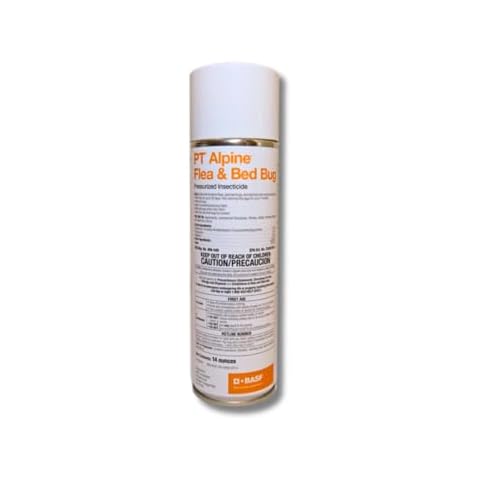 BASF PT Alpine Flea & Bed Bug Killer, Fast Acting Insecticide, Extended Long Lasting Pest Control Formula, Quick Dry, Non-staining, Ready to Use Spray Can 14 oz Cover