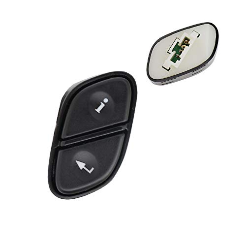 Steering Wheel Radio Control Switch Buttons Replacement for Chevy Silverado Replacement for GMC Sierra 2003-2007 Replacement for 21997738 21997739 1999442 1999443,901-120, 901-121, 901-122, 901-123