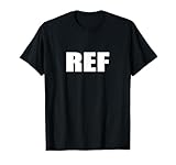 Zerobubble Referee T-Shirt, Black, Unisex-Adult, Short Sleeve, T-Shirt, S