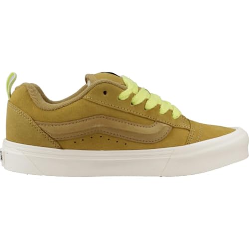Vans Knu Skool Antelope baskets en daim beige pour le skate - 5