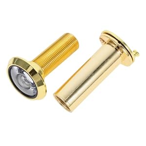 Qumiirity PRP33 Türspion Set Goldfarben