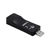 LENFUN Streaming Clients, USB TV WiFi Dongle Adapter 300Mbps Receptor inalámbrico Universal RJ45...