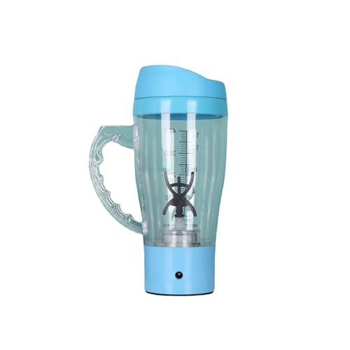 ele ELEOPTION Powered Protein Shaker Bottle with Handle 400m