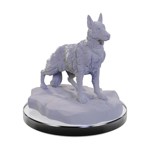 Dog Companions WizKids figurines non peintes pour personnaliser vos héros canins