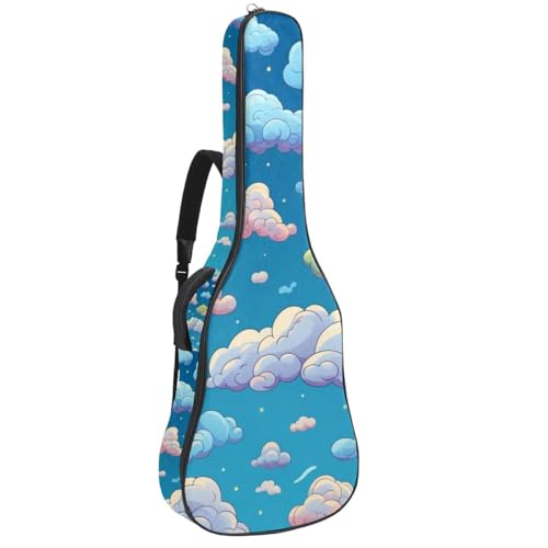 Housse de guitare acoustique étanche de 101,6 cm pour transporter vos partitions