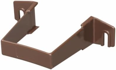 Amerimax 3.3 in. H x 1 in. W x 4.3 in. L Brown Vinyl Downspout Bracket - Case of: 30;3030