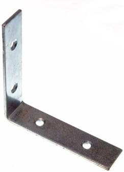 One Stop DIY 48 x CORNER BRACE/BRACKET BZP STEEL 63MM (2.5 inch) NEW