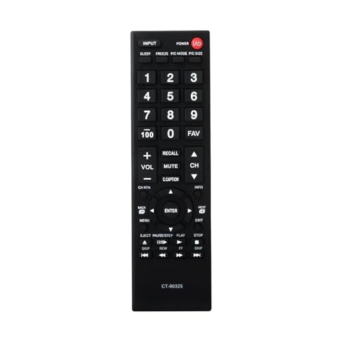 Télécommande CT-90325 pour TV Toshiba et modèles CT-90351 55S41U