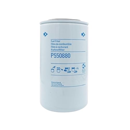 Filtro de combustible P550880 84468410 giratorio para piezas de excavadora