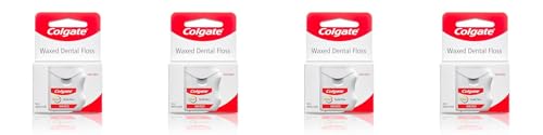 Colgate Waxed Dental Floss, 50 Metres (4)