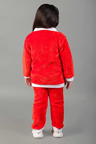 Image of AHHAAAA Kids Santa Claus Costume Christmas Dress for Girls and Boys