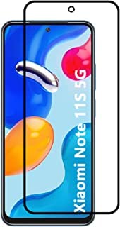 Image of Tempered Glass Screen Protector Compatible For Mi Redmi 11S with Edge to Edge Coverage and with Easy Installation Kit