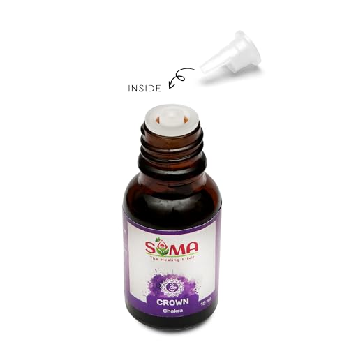 Image of Essential Oil | Aroms Oil | 15 ML | Oil for 7 Chakra | Crown Chakra Oil | Best for Aromatherapy | Helps in concentration & meditation | Pack of 1 |