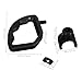 Hoement 2sets Wheelchair Footrest Handle Fasteners Set Secure Footrest Clips for Enhanced Stability Durable and Reliable