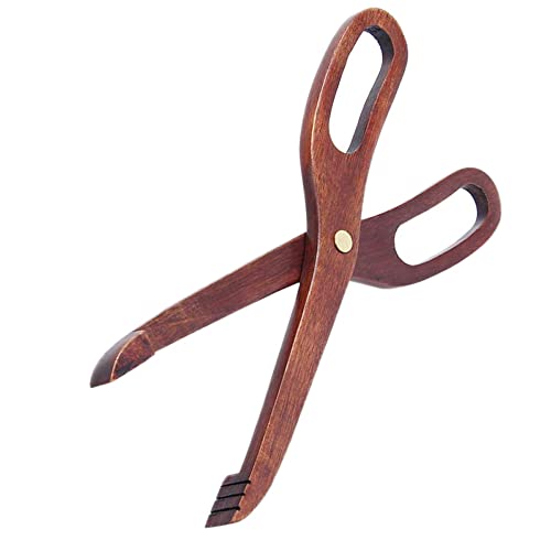 IKAAR Pinza da cucina, per grigliare, per arrosti, salsicce e arrosti, con impugnatura comoda, multifunzione, per cucina, grigliare, cucinare e cuocere 25 cm