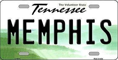 Biopracess Memphis Tennessee Novelty Metal License Plate License plate sign 6x12 inches