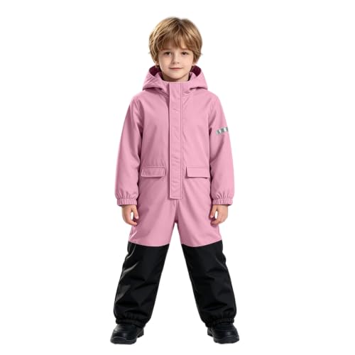 Snow Suit for Kids One Piece Snowsuit Waterproof Windproof Ski Suits - image 4