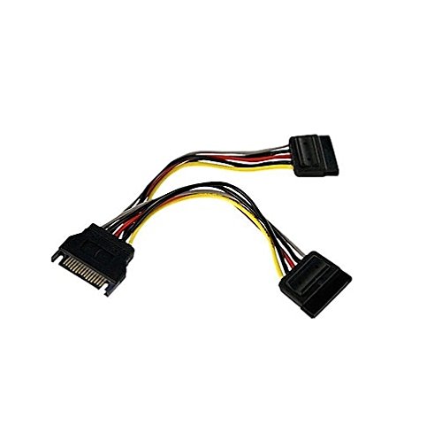 StarTech.com Adaptador de cabo divisor SATA Power Y de 15 cm - Power Spli. (PYO2SATA) *