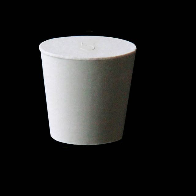 Tappo in Silicone da laboratorio da 10 pezzi tubo di prova tappo cavo tubo di as