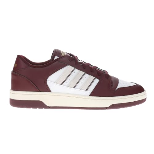 adidas Mens Break Start Lace Up Sneakers Shoes Casual - Red