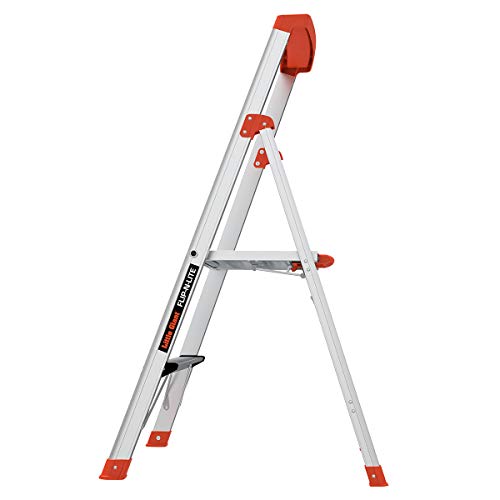 Little Giant Ladders, Flip-N-Lite, 4-Foot, Stepladder, Aluminum, Type 1A, 300 lbs Rated (15272-001)