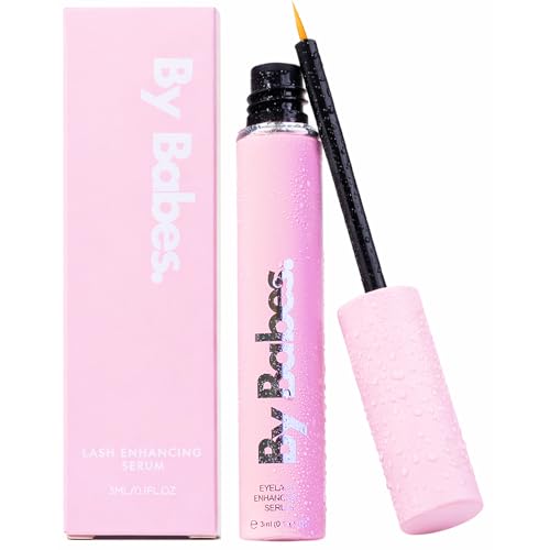 ByBabes Lash CEO Eyelash Growth Serum | Prostaglandin-Free Rapid Brow & Lash Serum For Growth Lift & Thickness | See Fuller Looking Healthier Eyebrows & Eyelashes In 4-6 Weeks | UK Made