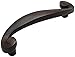Cosmas 774ORB Oil Rubbed Bronze Cabinet Hardware Swirl Handle Pull - 3" Hole Centers - 10 Pack