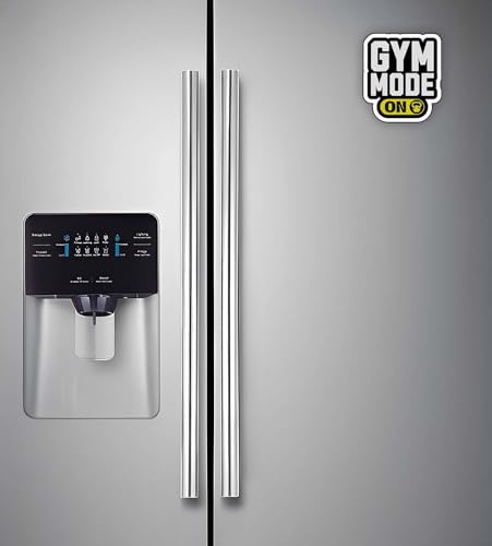 Image of Gift Me Bazar Gym Mood On Fridge Magnet Refrigerator Stylish for Home & Kitchen Decoration Items Magnets | Gift for Gym Lover | Motivational Fridge Magnets