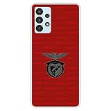 Funda para Samsung Galaxy A13 4G del Benfica Escudo Fondo Granate para Proteger tu móvil. Carcasa de Silicona Flexible con Licencia Oficial Benfica