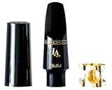 bec tenor otto link 7 Fabriqué en caoutchouc dur à bord ébonite, couleur noir