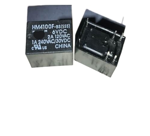 Relé HM4100F-BS 555 6VDC para solucionar interferencias y caídas de tensión en placas impresas