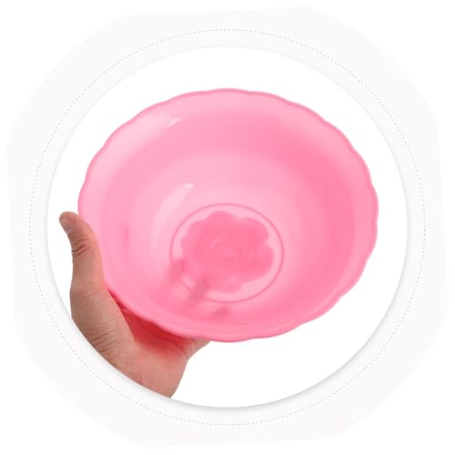 Set de 3 lavabos redondos de plástico portátiles para lavado facial miniatura 4
