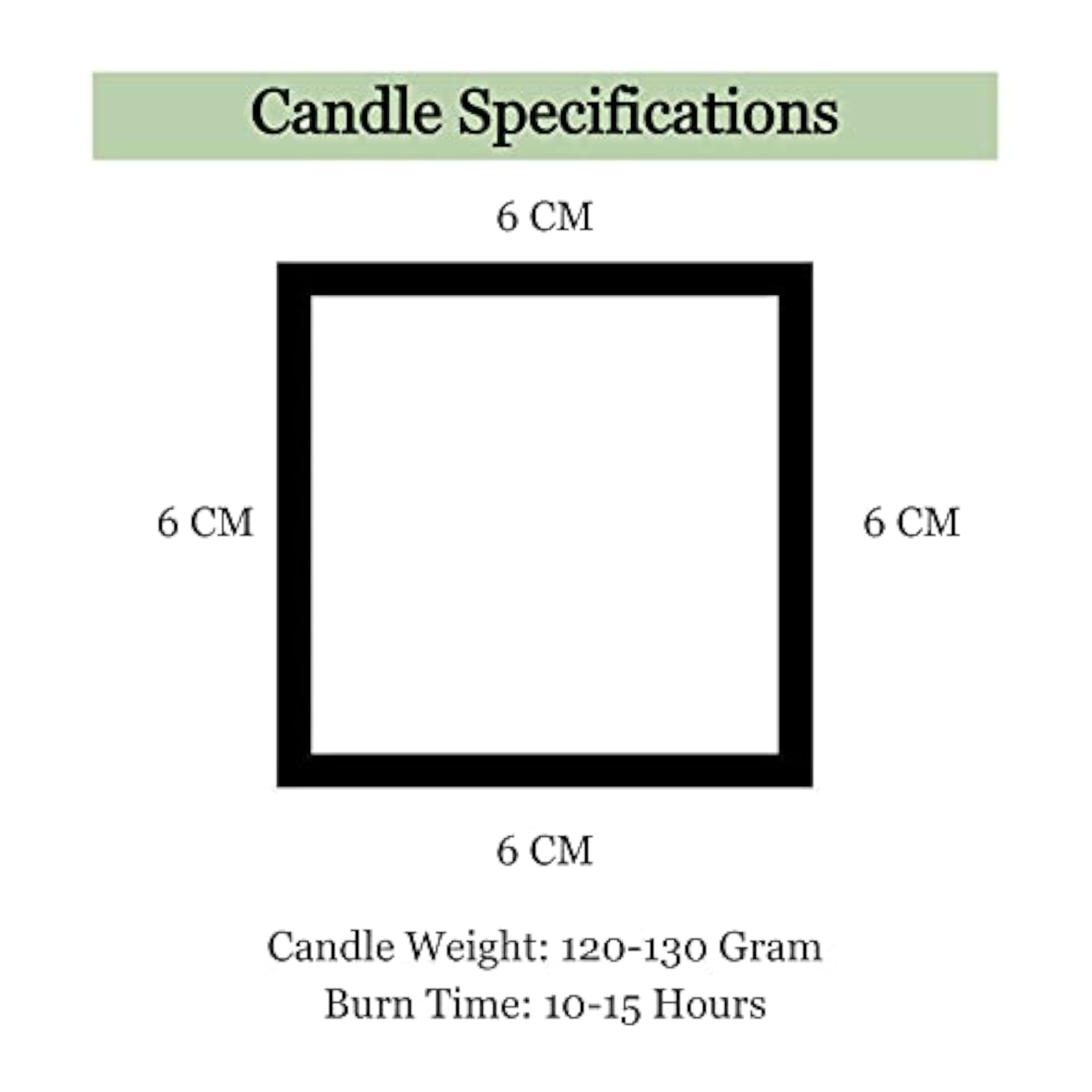 Geometrical Cube Bubble Candle, Unique Decorative Piece