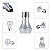 Mini Mute for Trumpet with ABS Material, Lightweight and Stable, Ideal for Practice (Silver)
