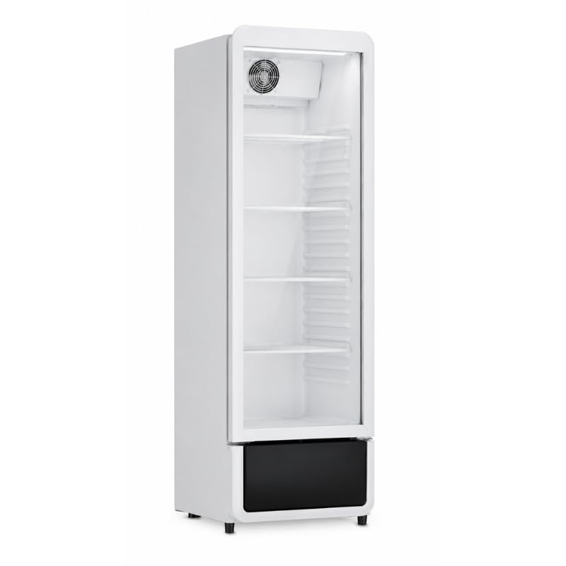 Générique Armadietto per bevande refrigerato, professionale, 350 litri, bianco, 1 anta a battente