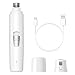 AMIR Dog nail grinder, Electric pet nail trimmer, Rechargeable Pet Grinder, 2 Speed Pet Nail Grinder Grooming Kit with 3 Sanding Ports, Paws Premium Electric pet nail grinder for dogs and Cats, White
