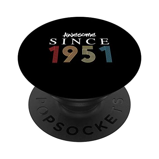 Impresionante Desde 1951 Cumpleaños 1951 Vintage 1951 Año PopSockets PopGrip Intercambiable