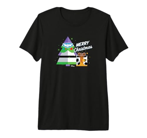 T-shirt Toy Story Christmas t-shirt hiver motif fête Pixar