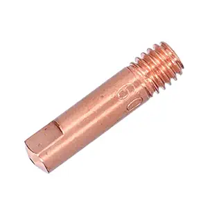 Welding Nozzle, Contact Tip 15AKx0.9 Equipment 20Pcs High Electrical Conductivity for Industry for CO2 Gun for Welder'$