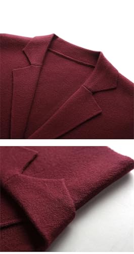 Men Single Breasted Business Waistcoats Solid Color Knit Cardigan Sleeveless Casual Sweater Vest3