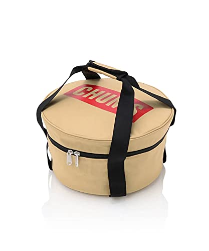 ツールケース チャムスロゴラウンドツールケース キャンプグッズ CH60-3046 Beige