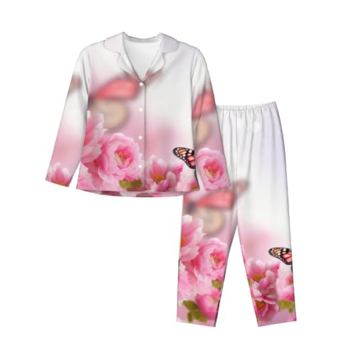 Pyjama boutonné femme pour des nuits douces sous le signe des fleurs